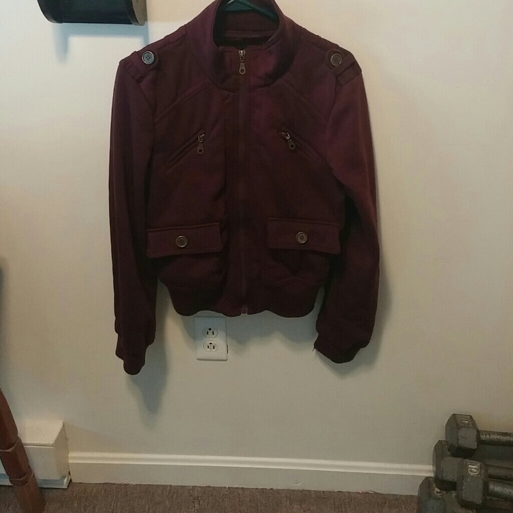 Maroon jacket